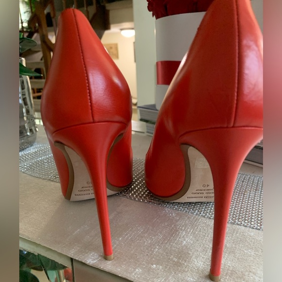 Gorgeous Orange NICHOLAS KIRKWOOD Pump SZ 10 👠👠🔥🔥🔥 - Picture 5 of 14